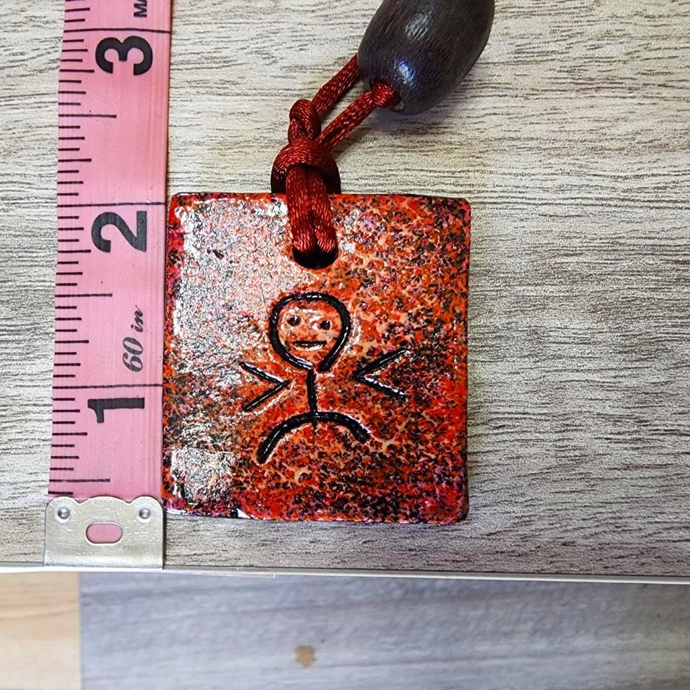 Polymer Clay Pendant Necklace